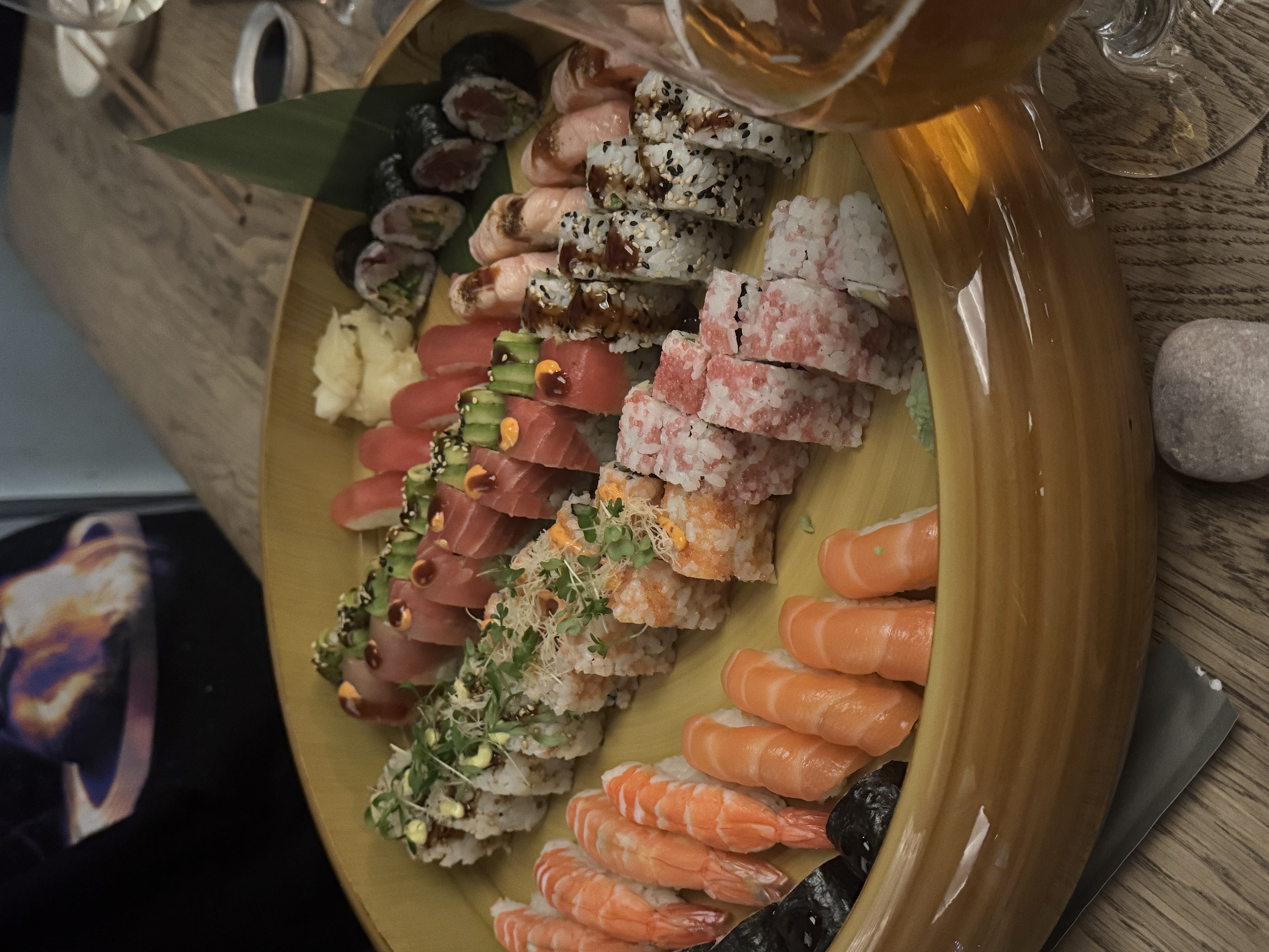 Sushi platter